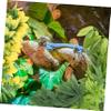 HANABASS Artificial Reptile Plants, 3-Piece Plastic Terrarium Decor view 2