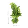 HANABASS Artificial Reptile Plants, 3-Piece Plastic Terrarium Decor view 4