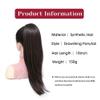 YHxFlux Long Straight Ponytail Extension, Drawstring, 45.7 cm, Heat-Resistant Synthetic Fiber, Clip-On, M15-25 view 2