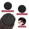 YHxFlux Long Straight Ponytail Extension, Drawstring, 45.7 cm, Heat-Resistant Synthetic Fiber, Clip-On, M15-25 view 3