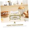 ULTECHNOVO Decorative Tissue Box and Napkin Holder view 3