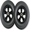 8-Inch Solid Front Wheels for Electric Wheelchairs, 8 mm Bearing view 1