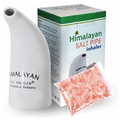 Vaster Moto Himalaya Therapy Pink Salt Inhaler, White