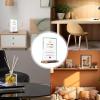 Double-Sided Acrylic Picture Frame with Wooden Base view 3