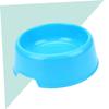 Toddmomy 2-Piece Blue Non-Slip Plastic Pet Bowls for Dogs and Cats view 3