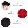 HAMPPLIES 2-Pack Polyester Sleep Caps with Wide Elastic Band view 3