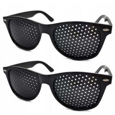 2-Pack Pinhole Glasses for Eye Training