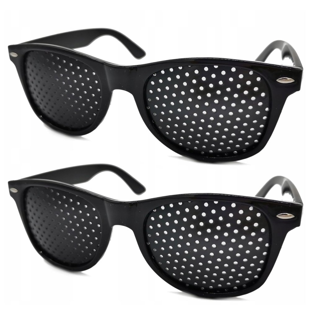 2-Pack Pinhole Glasses for Eye Training