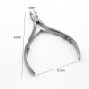 Nail Manicure Scissors, Cuticle Trimmer and Dead Skin Remover, Stainless Steel Pedicure Tool (23201) view 2