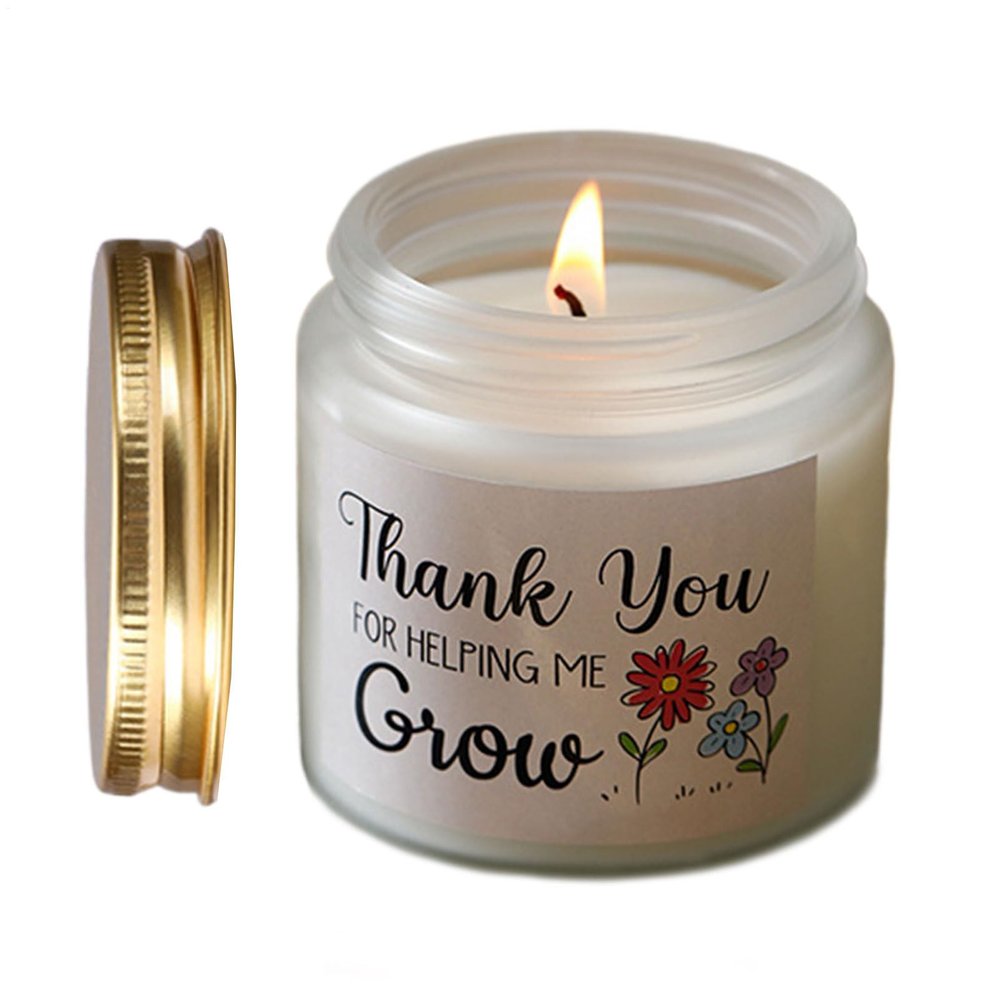 Natural Scented Candle, Decorative and Long-Lasting