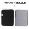 Reusable Dog Urine Pad with High Water Absorption, Polyester view 3