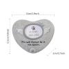 ASDMAOE Dog Grave Marker, Resin Heart-Shaped Pet Memorial Stone, Angel Heart view 3