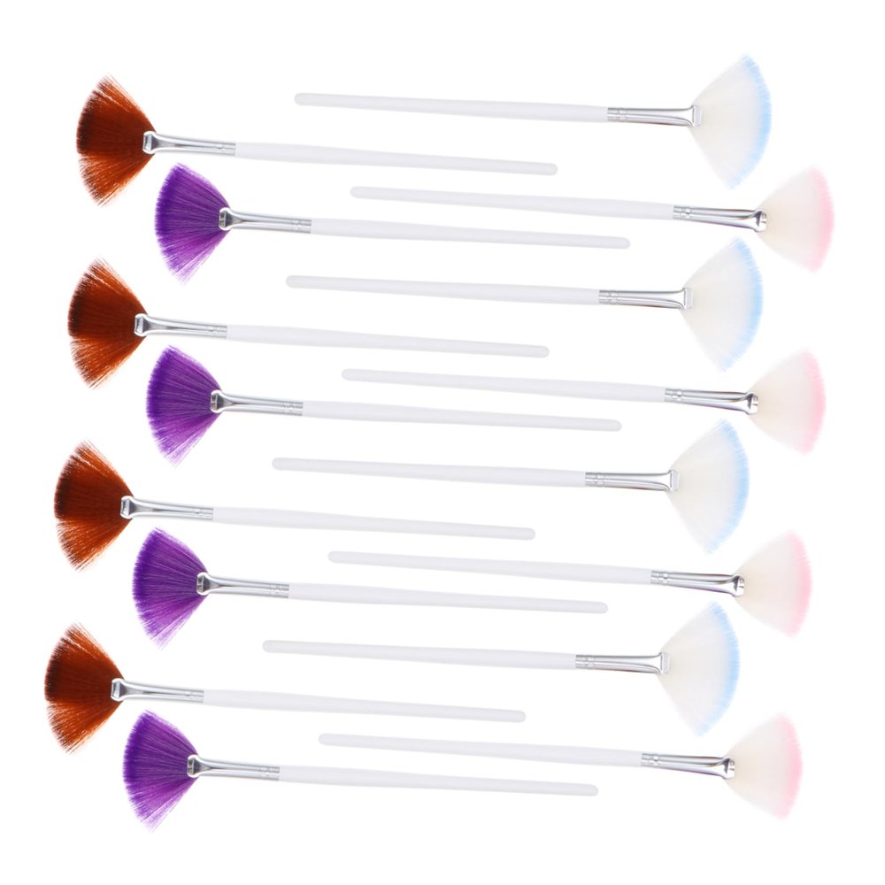 Homoyoyo 16-Piece Makeup Brush Set with Powder, Face Makeup, and Highlighter Brushes