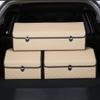 BCJMKDX Foldable Waterproof Car Trunk Storage Box (Brown) view 3
