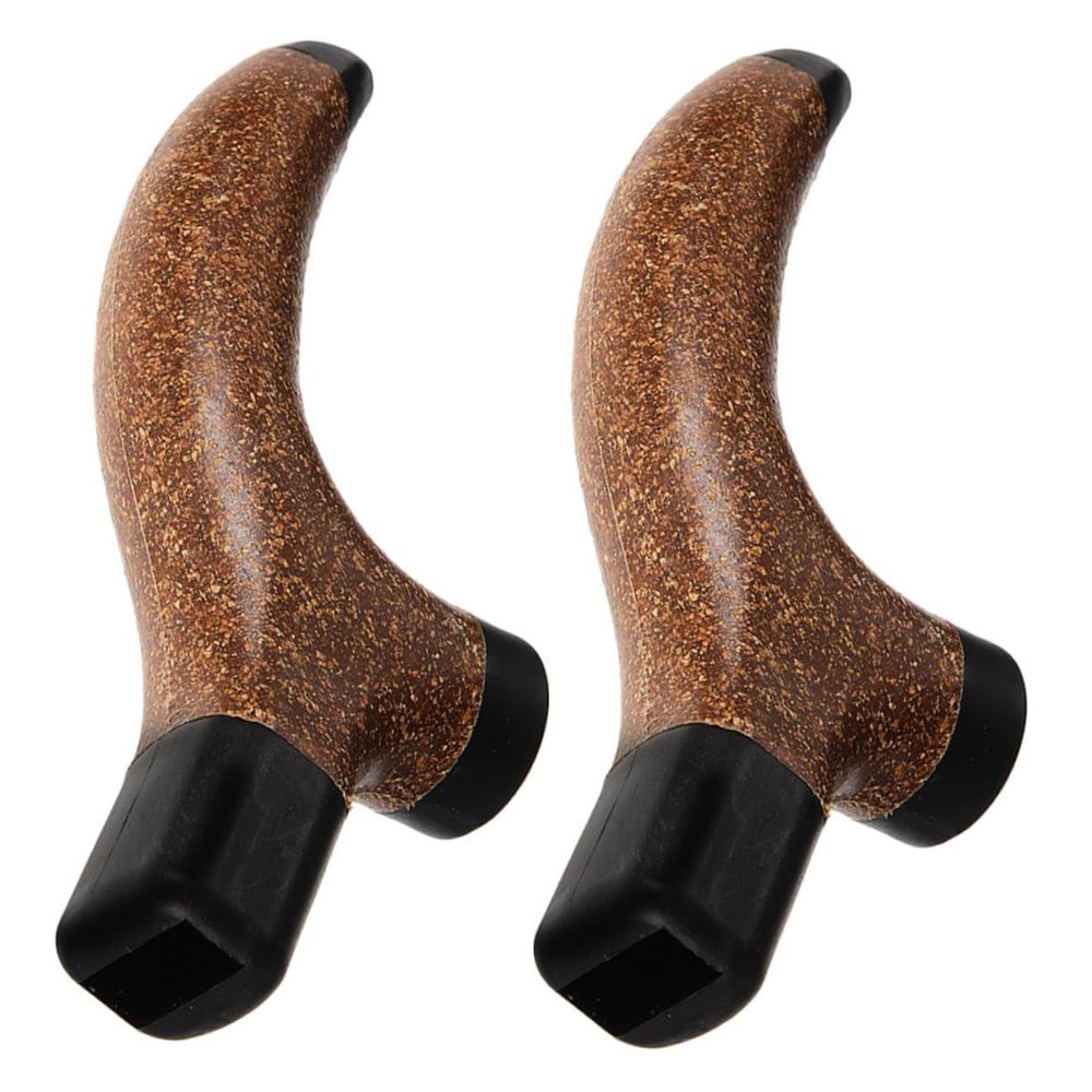 CALLARON 2-Piece Trekking Pole Replacement Handles, Cork, Non-Slip, Durable, Lightweight, Easy to Install