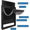 Durable Weatherproof Pet Door with Magnetic Flap view 3