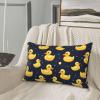 Cute Cartoon Duck Pillowcase, 35.6 x 50.8 cm, Soft Decorative Microfiber Pillow Cover with Zipper, Travel Pillowcase view 4