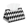 Foldable Modern PVC Leather Tissue Box Cover view 1