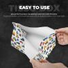 Foldable Cartoon Car Tissue Box Cover, PVC Leather, Modern Long Design view 3
