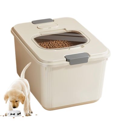 Ahuuen Airtight, Waterproof, Stackable Dog Food Storage Container
