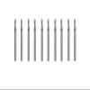 TGDGFKIAS 10-Piece Rotary Diamond Nail Drill Bit Set, Multicolor (Orange) view 1