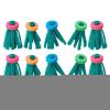 Floating Spawning Mop for Aquariums, 10 Pack view 1