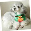 BESTonZON Pet Christmas Hat with Bib view 3
