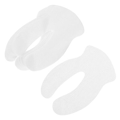 OUNONA 1000 Disposable U-Shaped Cotton Eye Pads
