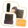 Salon Neck Brush for Loose Hair, Coffee Color view 3