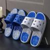 GHAKKE Massage Slippers, Non-Slip Open-Toe Acupressure Sandals, Blue, EU 36/37 view 3