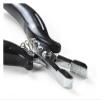 Hair Extension Pliers, 1 Piece, Stainless Steel, Black Handle, C-Type view 3