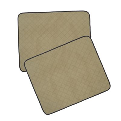 HAPINARY 2-Pack Reusable Washable Dog Training Pads, Waterproof Urine Pads for Puppies, Pets and Cats