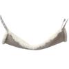 BUGUUYO Warm Cat Hammock Bed, Soft and Sturdy with Metal Attachment, White view 1