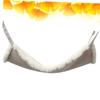 BUGUUYO Warm Cat Hammock Bed, Soft and Sturdy with Metal Attachment, White view 4
