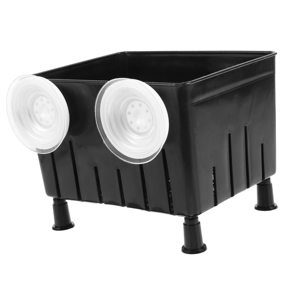 TOYANDONA Black Aquarium Breeding Box with Suction Cups