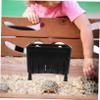 TOYANDONA Black Aquarium Breeding Box with Suction Cups view 3