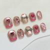Sun&Beam Handcrafted Press-On Nails Short Ballerina Nude Pink (#252 XS) view 1