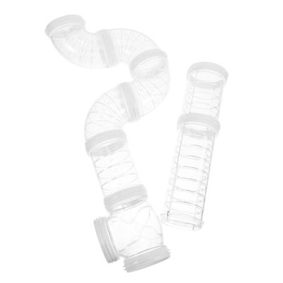 Small Animal Tunnel Set, Transparent DIY Connecting Tubes