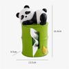 Panda Resin Tissue Box Holder, Chinese Style view 2