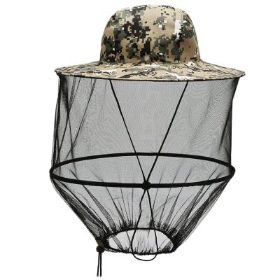 Zymjzbetic Fishing Hat with Mosquito Net, Sun and Neck Protection, Color 3