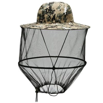 Zymjzbetic Mesh Mosquito Net Hat for Beekeeping and Camping, Face and Neck Protection (Color 7)
