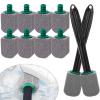 5-Piece Pumice Stone Toilet Cleaner with 1 Black Handle (2 Black Handles) view 1