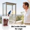 Bird Waterer for Cage, Budgie Drinking Dispenser view 2