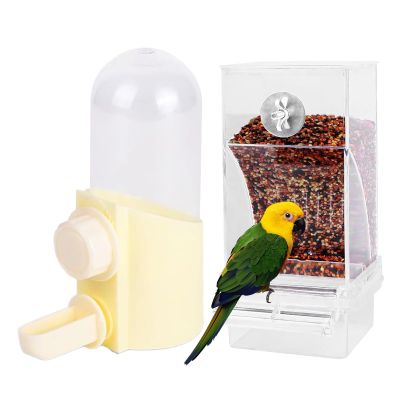 Bird Waterer Drinking Container for Budgerigars