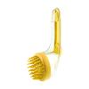 Dog Shampoo Brush - Puppy Wash Brush with Soap Dispenser for Travel, Pool, and Home view 1
