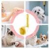 Dog Shampoo Brush - Puppy Wash Brush with Soap Dispenser for Travel, Pool, and Home view 4