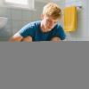 Dog Bath Brush with Soap Dispenser view 2