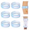 6-Pack Catheter Leg Bag Straps, Adjustable Anti-Slip Polyester Urinary Catheter Holder Bands for Drainage Bag Stabilization view 1