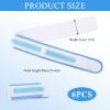 6-Pack Catheter Leg Bag Straps, Adjustable Anti-Slip Polyester Urinary Catheter Holder Bands for Drainage Bag Stabilization view 2