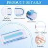 6-Pack Catheter Leg Bag Straps, Adjustable Anti-Slip Polyester Urinary Catheter Holder Bands for Drainage Bag Stabilization view 3